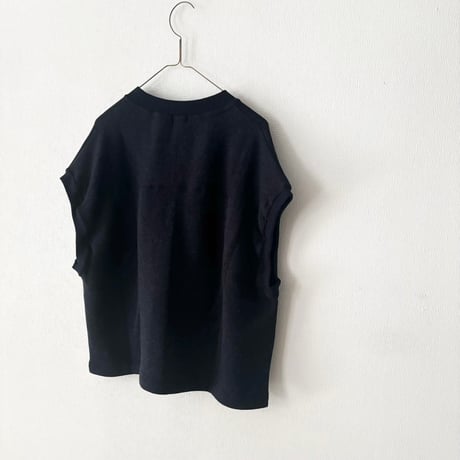 NATURAL LAUNDRY　もち裏毛 ちびモックベスト