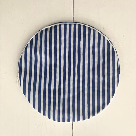 オールドマンズテーラー CANDY STRIPE CIRCLE POUCH・Blue