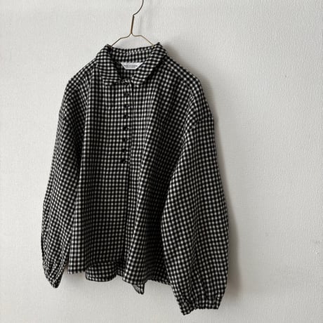 Hands of creation 2/48リファイン プチカラーオーバーブラウス・ブロックチェック