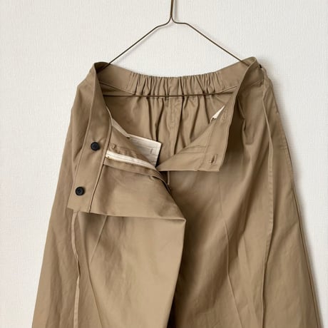 yuni  master seed cotton chino wrap pants