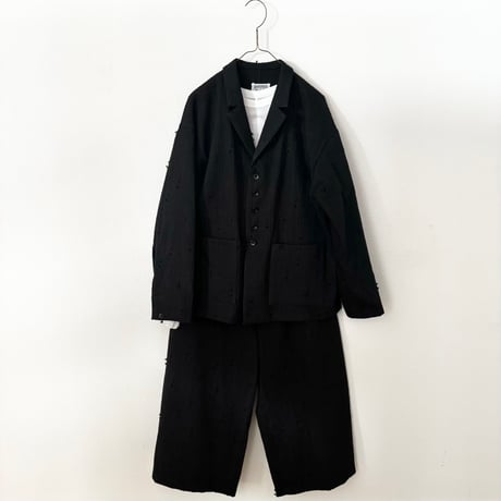 qiri   sashiko  jacquard  jacket