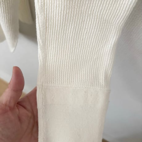 koton  cotton silk waffle long sleeve