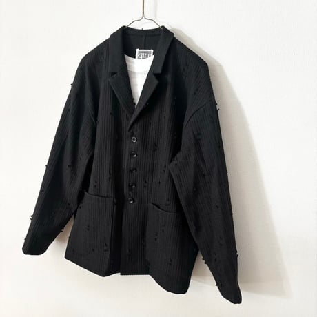 qiri   sashiko  jacquard  jacket