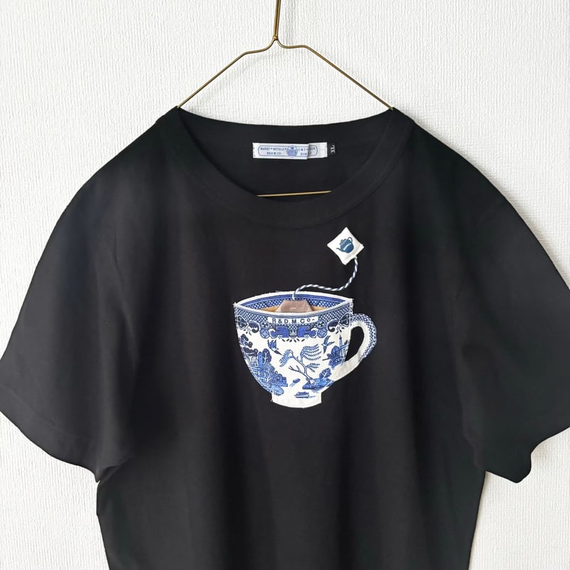 オールドマンズテーラー BLUE WILLOW MILK TEA T SHIRT・Lサイズ