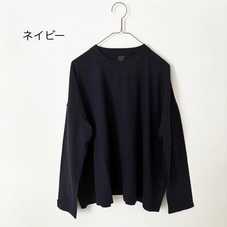 homspun 30/1天竺 BIGロングスリーブTシャツ