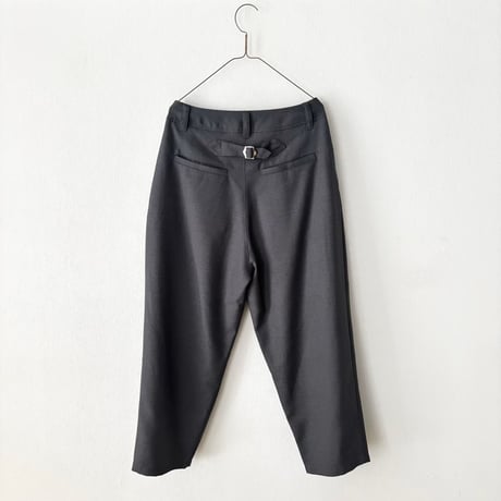 HAU  pants "oval" wool serge