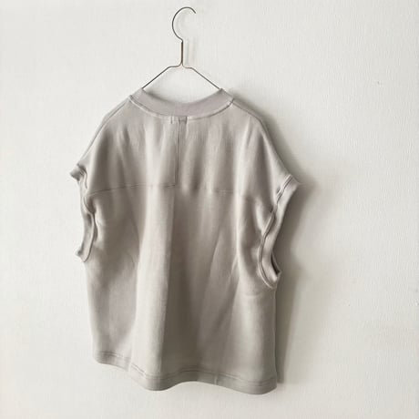 NATURAL LAUNDRY　もち裏毛 ちびモックベスト