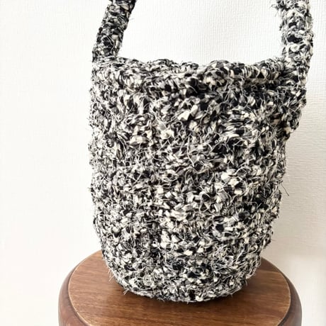オールドマンズテーラー  GINGHAM CHECK SPLIT KNITTING BASKET
