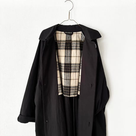 somewearclothing 馬布 半裏つき ラグランオーバーコート