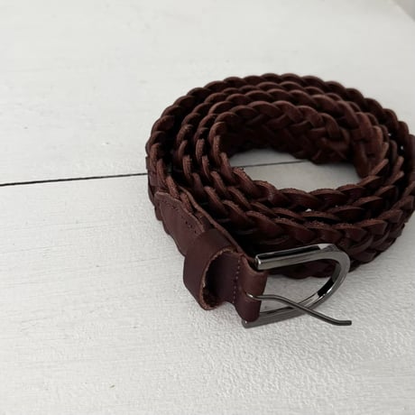 atelier naruse  leather mesh belt