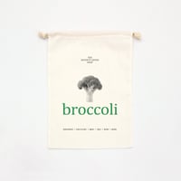 77NEEDLE WORKS DRAWSTRING BAG・BROCCOLI