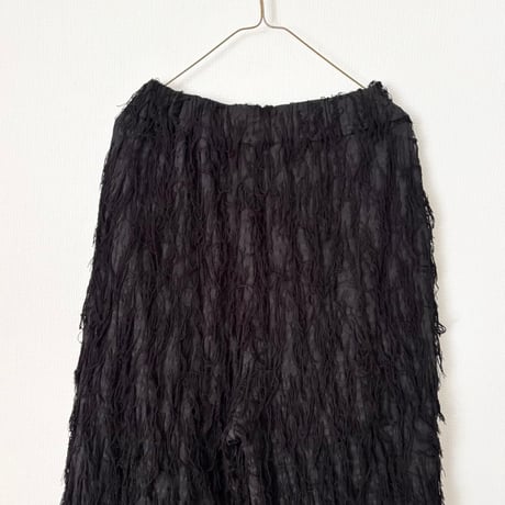 yuni  レーヨンポリエステルコットンリネン Jacquard pants