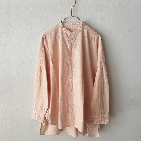 yuni コットンキャッチワッシャーワイドブラウス