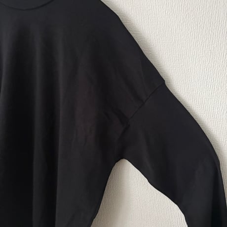 homspun 40/2天竺 長袖裾ロックプルオーバー