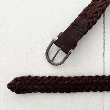 atelier naruse  leather mesh belt