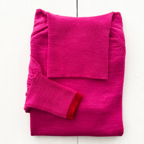 atelier naruse wool turtle-neck knit sweater