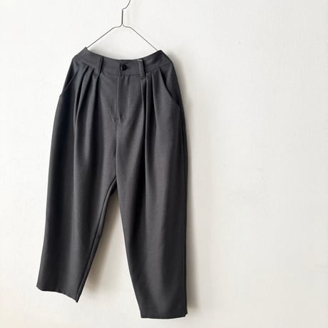 HAU  pants "oval" wool serge