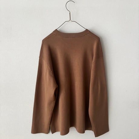yuni  コットンスムース knit pull over