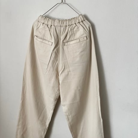 buoybuoy　8オンスDENIM  HEM FRILL PANTS・KINARI