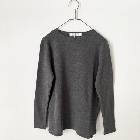 homspun ワッフル長袖プルオーバー