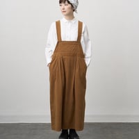 somewearclothing  TOP糸シャツコール サロペットスカート