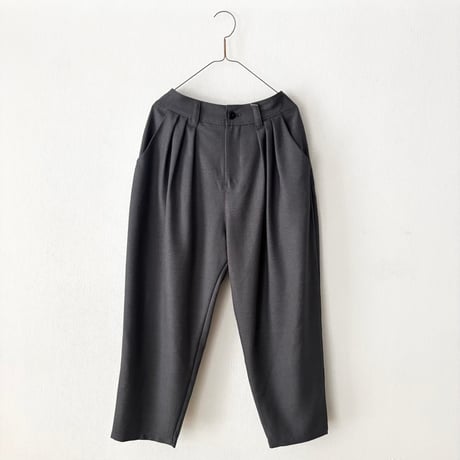 HAU  pants "oval" wool serge
