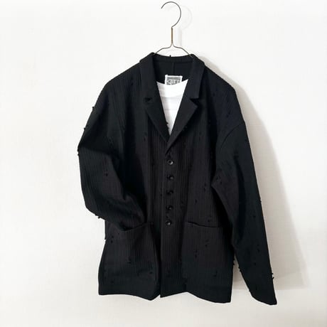 qiri   sashiko  jacquard  jacket