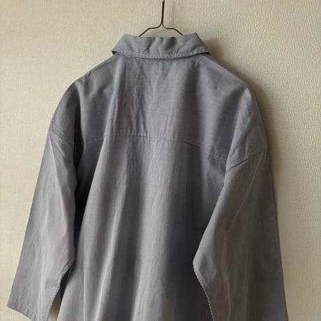 TISSU　コードレーンサファリシャツ