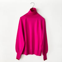 atelier naruse wool turtle-neck knit sweater