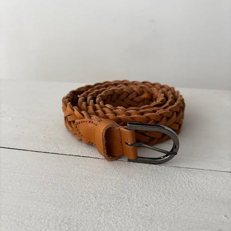 atelier naruse  leather mesh belt