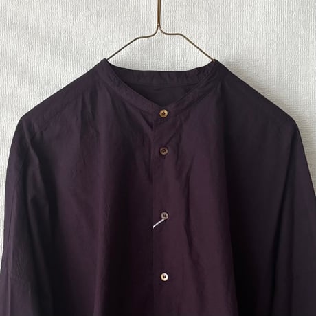 yuni コットンキャッチワッシャーワイドブラウス