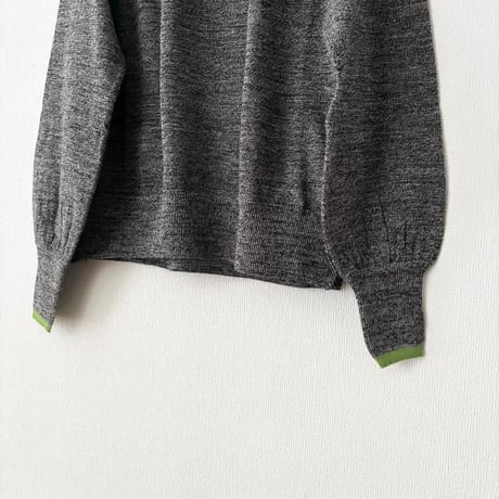 atelier naruse wool turtle-neck knit sweater