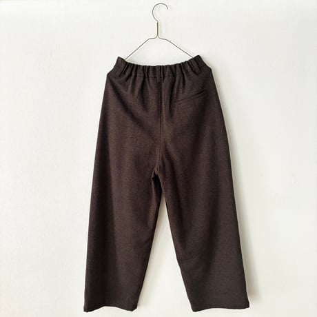 yuni コットンアクリルウール 2tack pants