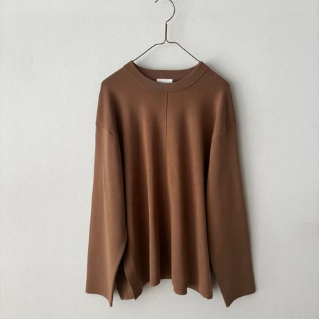 yuni  コットンスムース knit pull over