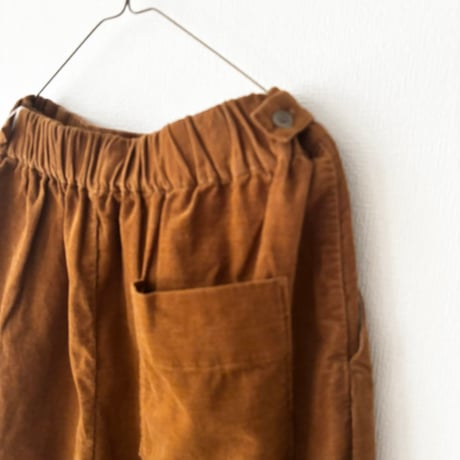 somewearclothing TOP糸ソフトシャツコール タックパンツ