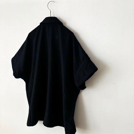 homspun  パウダーフラノ ショートスリーブジャケット