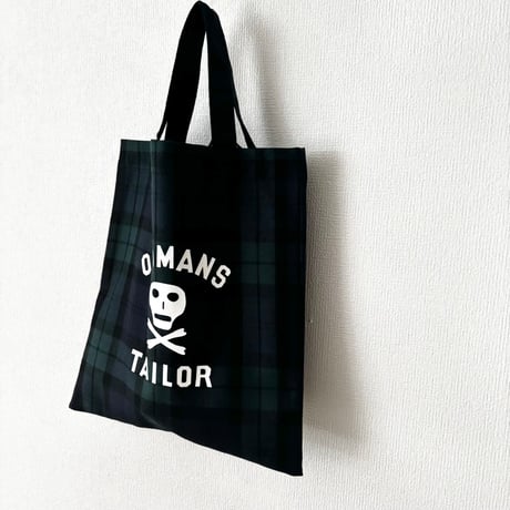オールドマンズテーラー OMT SKULL PRINT   MINI TOTE BAG・GREEN