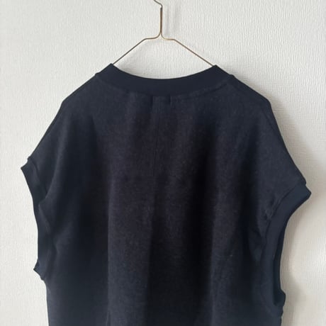 NATURAL LAUNDRY　もち裏毛 ちびモックベスト