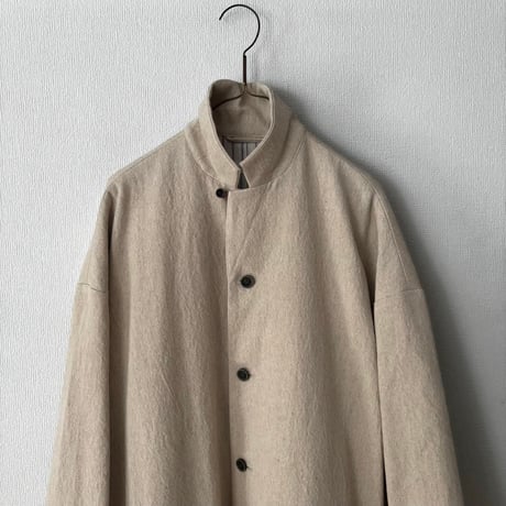 atelier naruse コットンリネンギャバ テーラードコート