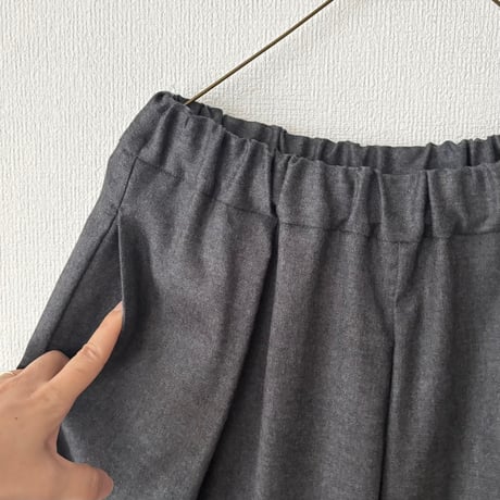 yuni  ウォッシャブルウール gum tack pants