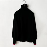 atelier naruse wool turtle-neck knit sweater