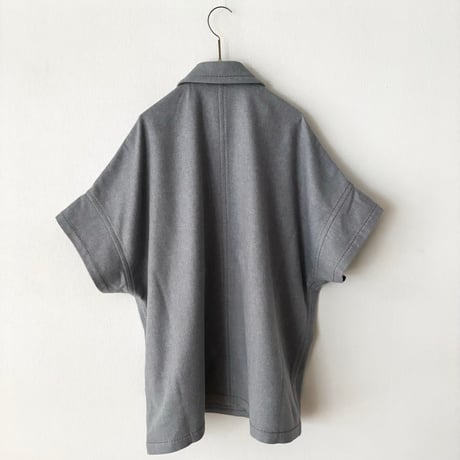 homspun  パウダーフラノ ショートスリーブジャケット