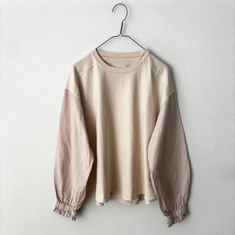Hands of creation USAコットン天竺 コンビプルオーバー