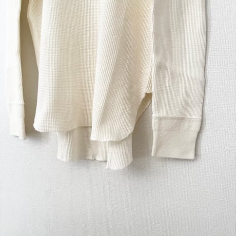 koton  cotton silk waffle long sleeve