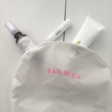 オールドマンズテーラー WHITE CIRCLE POUCH・White×Pink