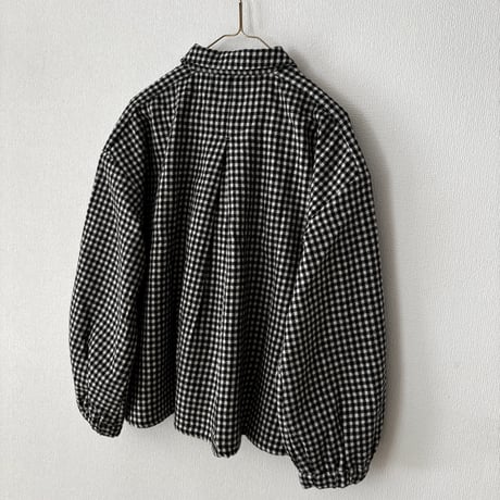Hands of creation 2/48リファイン プチカラーオーバーブラウス・ブロックチェック