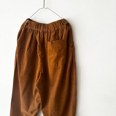 somewearclothing TOP糸ソフトシャツコール タックパンツ