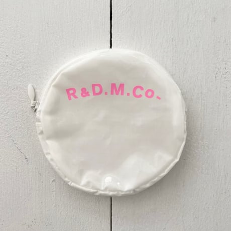 オールドマンズテーラー WHITE CIRCLE POUCH(S)・White×Pink