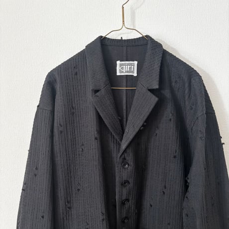 qiri   sashiko  jacquard  jacket