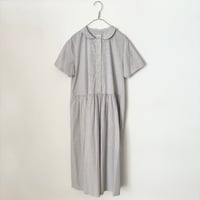 bulle de savon 超長綿70/1 タイプライターワンピース